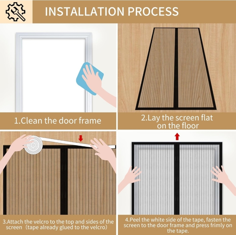 Magnetic Door Screen